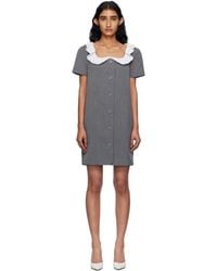 Pushbutton - Frilled Neck Minidress - Lyst