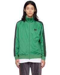 Needles - Green Embroidered Track Jacket - Lyst