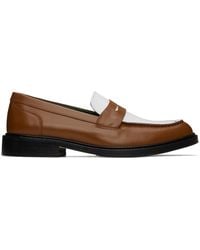VINNY'S - Townee Two-tone Loafers - Lyst