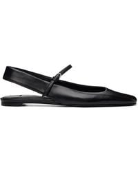 TOTEME - Slingback Nappa Mary Jane Ballerina Flats - Lyst