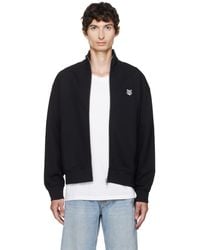 Maison Kitsuné - Fox Head Zipped Comfort Sweatshirt - Lyst