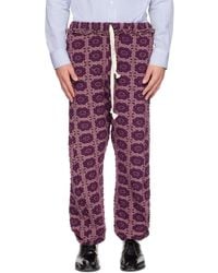 Edward Cuming - Vertical Garden Twisted Track Pants - Lyst