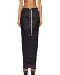 Rick Owens - Concordians Pull On Pillar Maxi Skirt - Lyst