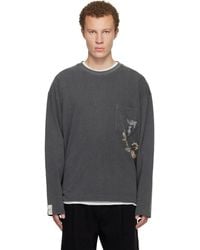 WOOYOUNGMI - Minhwa Logo Long Sleeve T-Shirt - Lyst