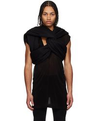 Rick Owens - ブラック Hollywood Triple Donut トップス - Lyst