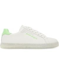 Palm Angels - White & Green Palm One Sneakers - Lyst