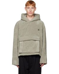 WOOYOUNGMI - Green Drawstring Hoodie - Lyst