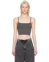 Dion Lee - Khaki Ventral Compact Tank Top - Lyst
