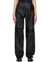 1017 ALYX 9SM - Pleated Leather Cargo Pants - Lyst