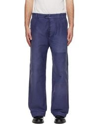 Maison Margiela - Workers Moleskin Trousers - Lyst