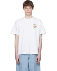 CASABLANCA - Tennis Landscape Classic T‑Shirt - Lyst