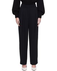 TOTEME - Double-Pleat Fluid Cady Trousers - Lyst