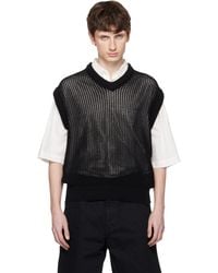 vowels - Knitted Vest - Lyst
