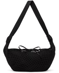 Lemaire - Mesh Knotted Croissant Shoulder Bag - Lyst