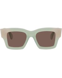 Jacquemus - Green Le Splash 'les Lunettes Baci' Sunglasses - Lyst