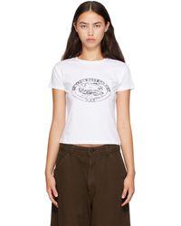 A.P.C. - Vintage-Effect Camping Logo T-Shirt - Lyst