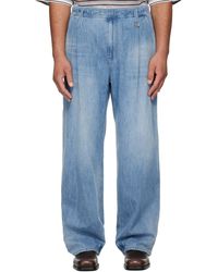 WOOYOUNGMI - Lightweight Banding Jeans - Lyst