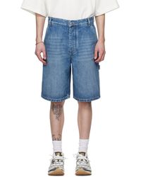 Bottega Veneta - Vintage Cargo Denim Shorts - Lyst