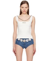 Area - Nameplate Tank Top - Lyst