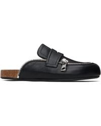 JW Anderson - Leather Biker Slip-On Loafers - Lyst