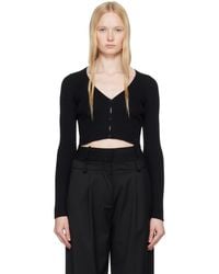 Courreges - Solar Light Rib Cardigan - Lyst
