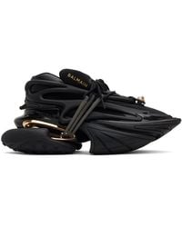 Balmain - Unicorn Low Neoprene & Calfskin Sneakers - Lyst