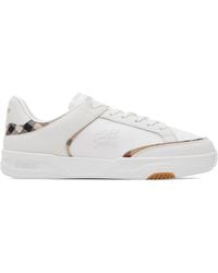 Burberry - Harrow Leather Sneakers - Lyst