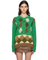 ANDERSSON BELL - Argyle Sweater - Lyst