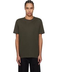 The Row - Khaki Luke T-Shirt - Lyst