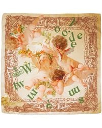 Vivienne Westwood - Spring Cherub Square Scarf - Lyst