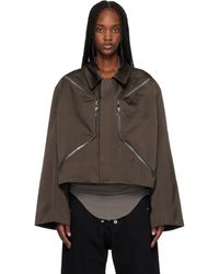 Rick Owens - Temple Heizer Mac Jacket - Lyst