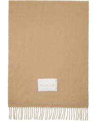 Moncler - Wool Felt Scarf - Lyst