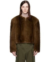 Stand Studio - Karly Faux-Fur Jacket - Lyst