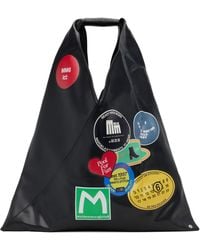 MM6 by Maison Margiela - Classic Medium Triangle Tote - Lyst