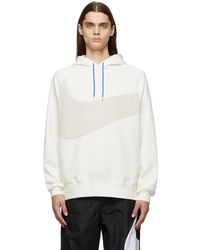 nike hoodie off white