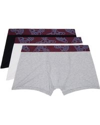 Vivienne Westwood - Three-Pack Band Boxer Briefs - Lyst