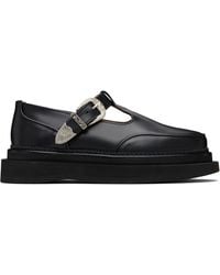 Toga Virilis - Hard Leather Loafers - Lyst