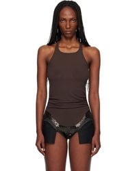 Rick Owens - Temple Basic Rib Tank Top - Lyst