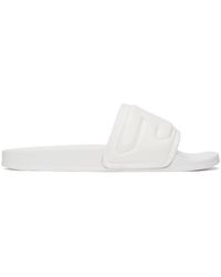 DIESEL - White Sa-mayemi Puff Sandals - Lyst