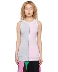 Edward Cuming - Ruched Tank Top - Lyst