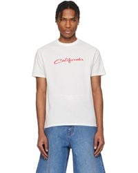 ERL California Signature T-Shirts in Black for Men | Lyst