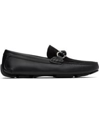 Ferragamo - Gancini Buckle Driver Loafers - Lyst