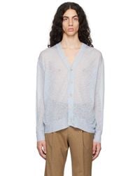 AURALEE - Buttoned Cardigan - Lyst