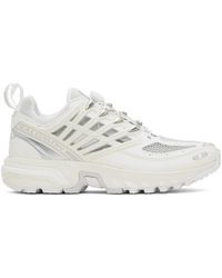 Salomon - ホワイト Acs Pro スニーカー - Lyst