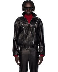 メンズ Ernest W. Baker ブラック ウエスタン ハリントン