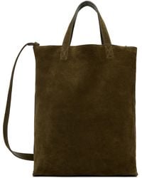 A.P.C. - Khaki Cabas Maiko Medium Tote - Lyst