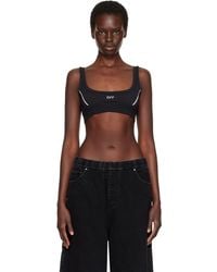 Off-White c/o Virgil Abloh - 'Off' Stamp Seamless Sport Bra - Lyst
