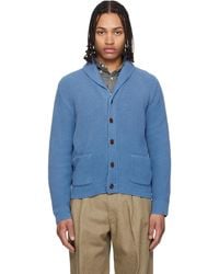 Polo Ralph Lauren - Cotton Shawl-Collar Cardigan - Lyst