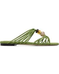 Jimmy Choo - Lova Mule Flat Sandals - Lyst