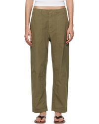 Rag & Bone - Khaki Leyton Trousers - Lyst